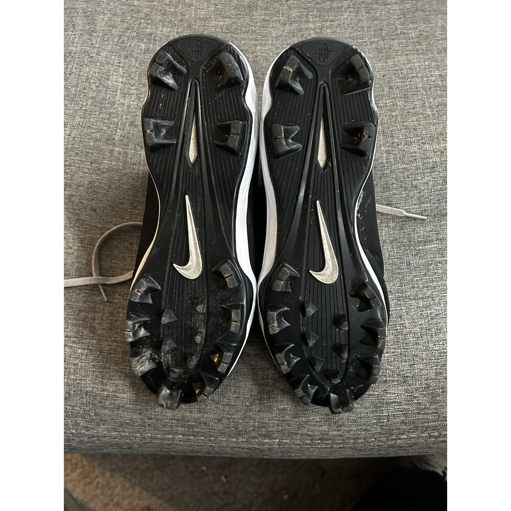 Nike Baseball Cleats Men Size 8.5 Hsuarache 2K Filth 807141-017 Black White - Picture 3 of 6